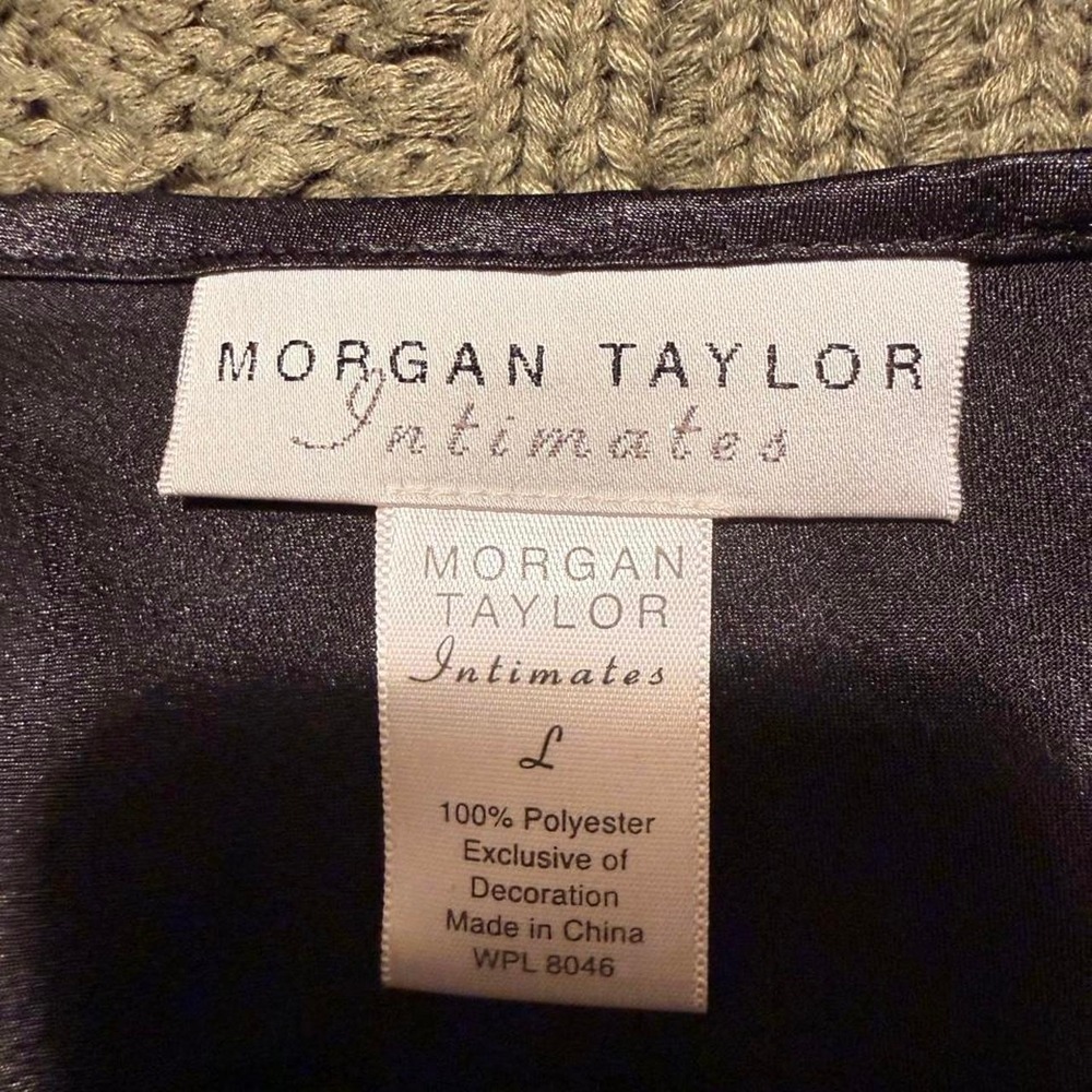 Morgan Taylor black lace up slip dress - Picture 5 of 6